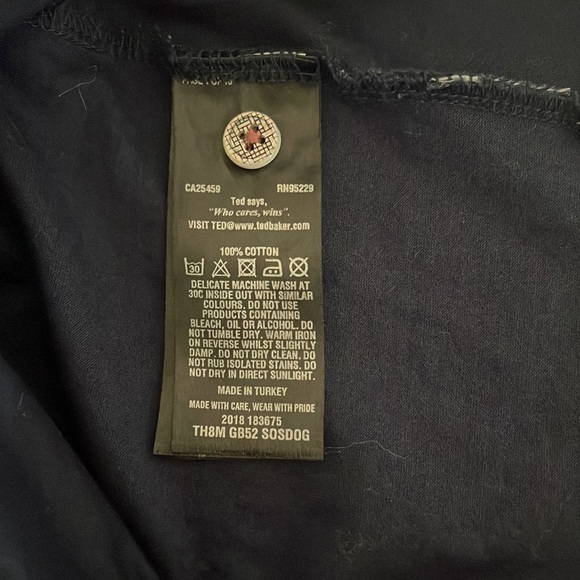 Ted Baker Shirt, Size 6 (Large) - Picture 6 of 12
